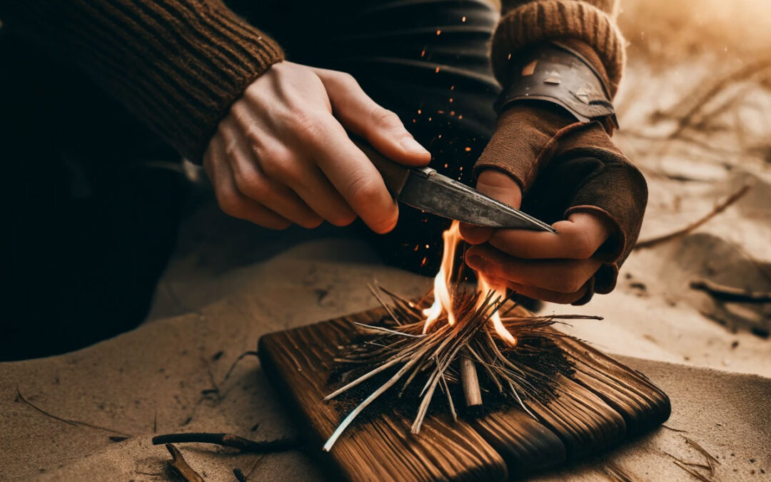 Wie geht’s: Feuer machen ohne Hilfsmittel